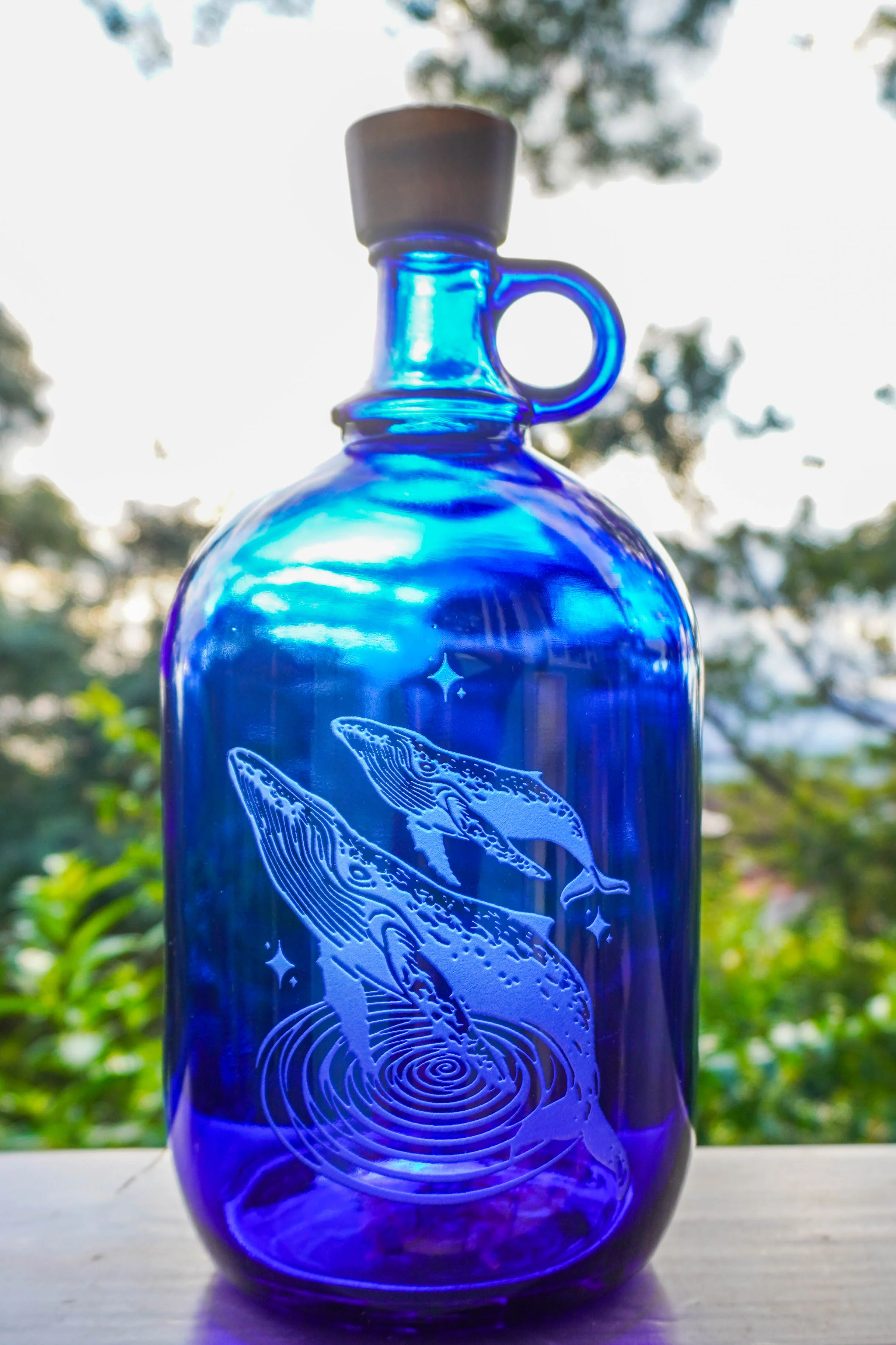 2Liter Sandblasted Bottles - Image 4