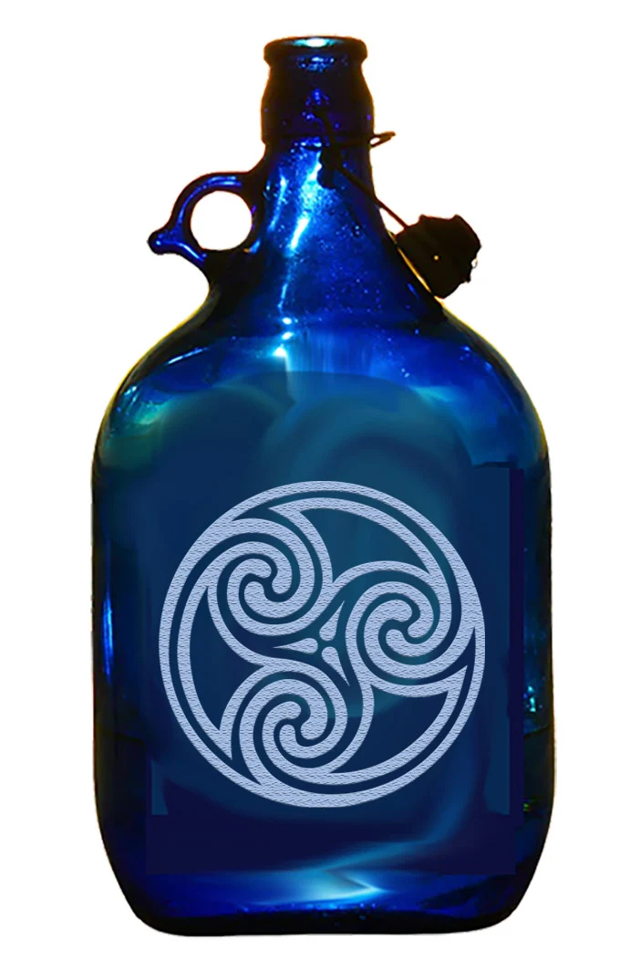 5 Liter Sandblasted Bottles - Image 17