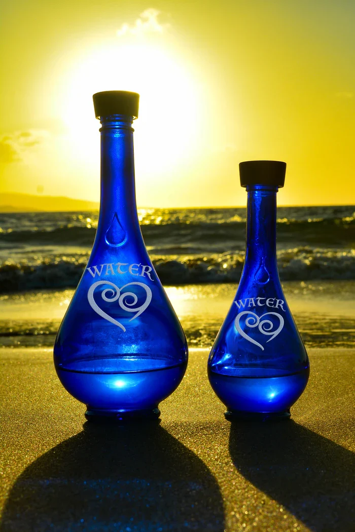 Genie SMALL Sandblasted  Water Drops 330ml/11 oz - Image 12