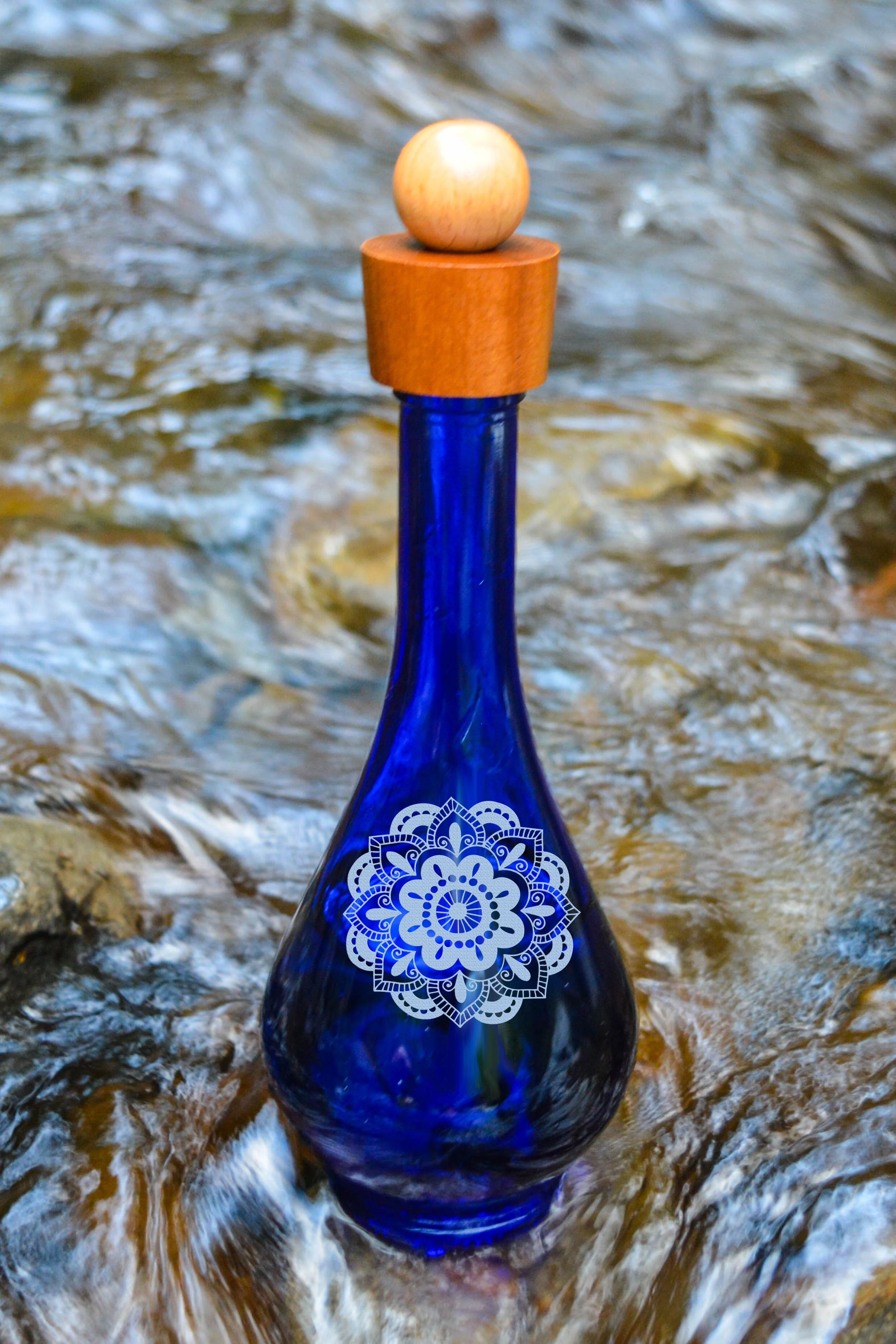 Genie SMALL Sandblasted  Water Drops 330ml/11 oz - Image 16