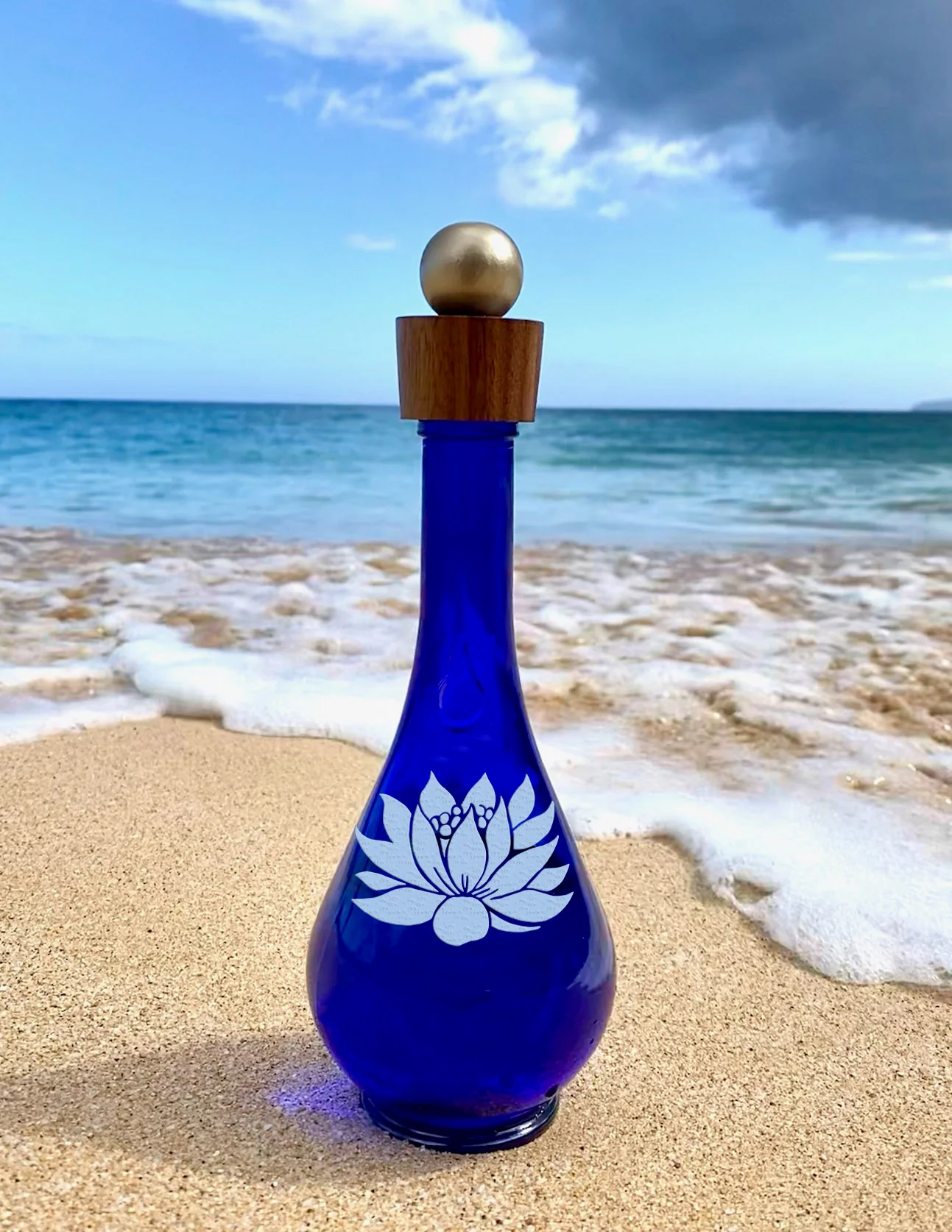 Genie SMALL Sandblasted  Water Drops 330ml/11 oz - Image 19