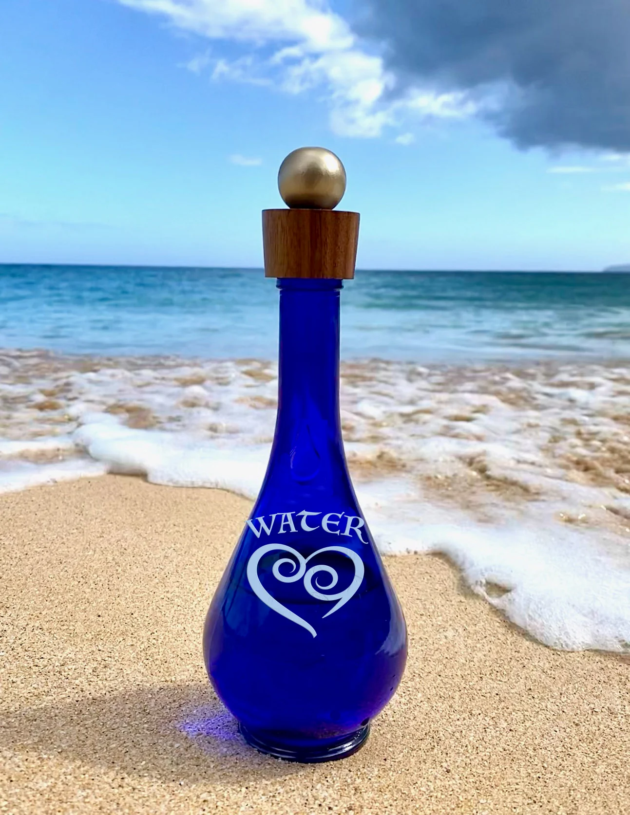 Genie SMALL Sandblasted  Water Drops 330ml/11 oz - Image 20