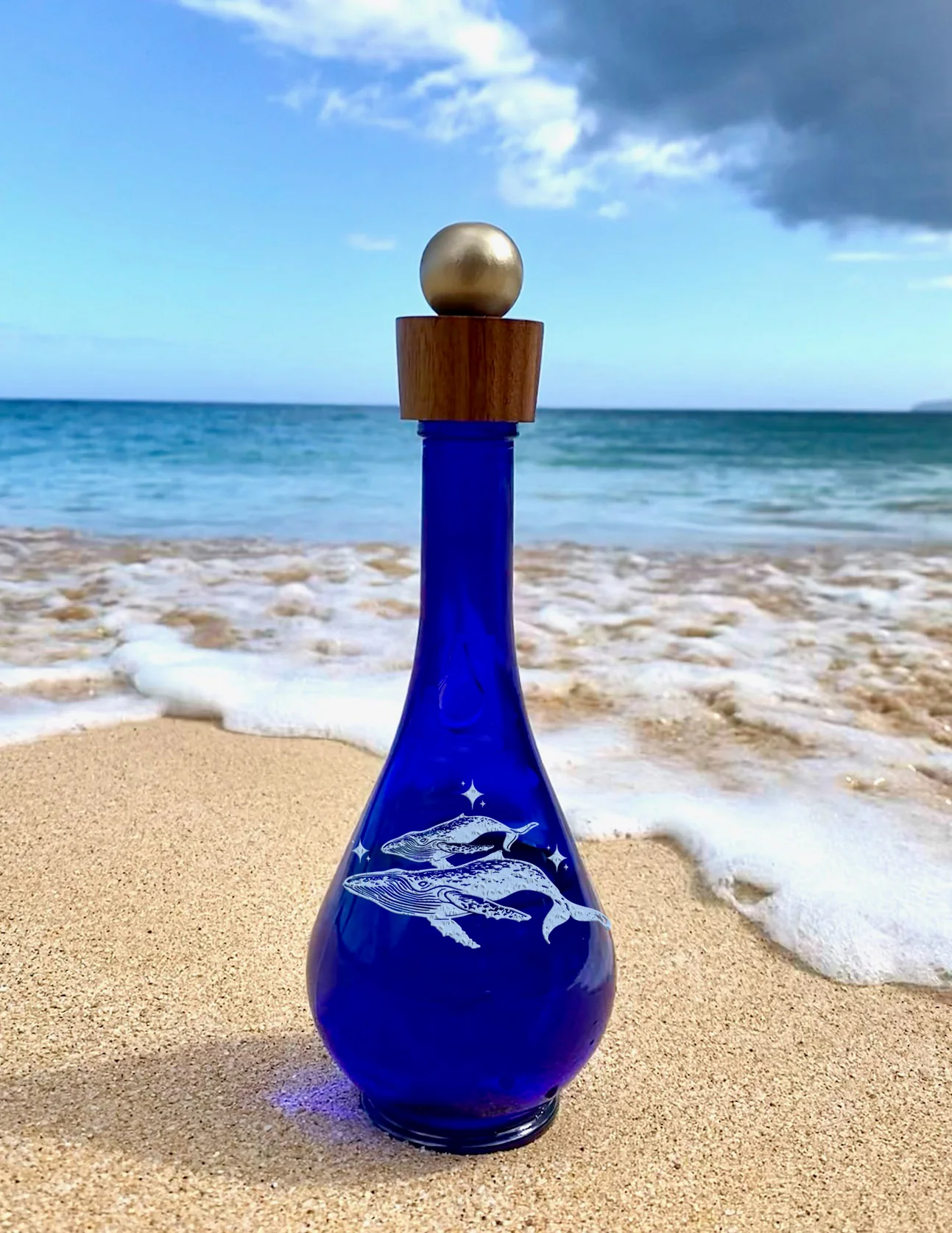 Genie SMALL Sandblasted  Water Drops 330ml/11 oz - Image 21