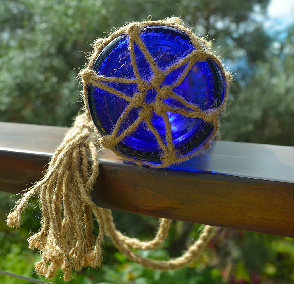 Jute String Bottle Holder ~ Liter Size - Image 3