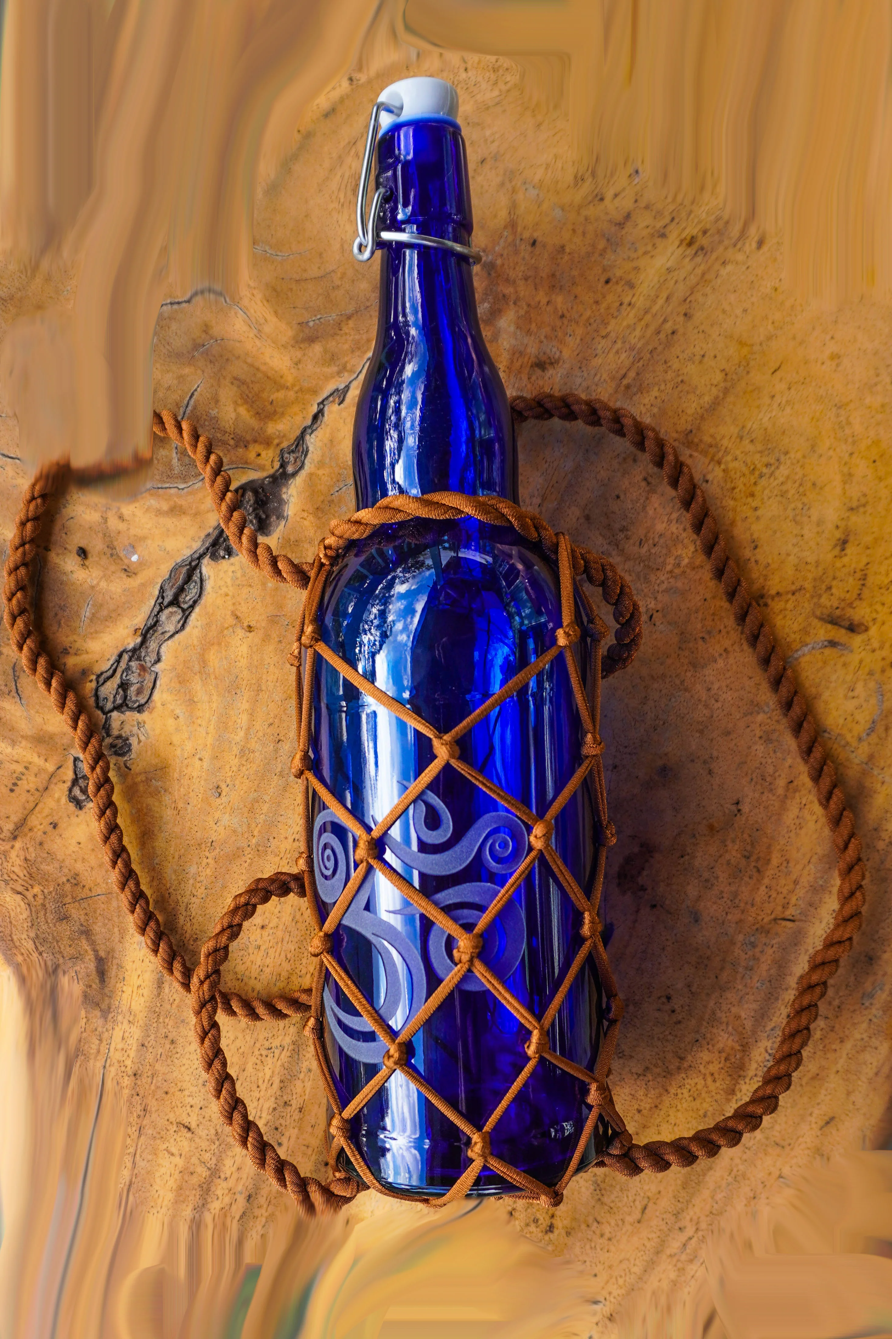 String Bottle Holder ~ BackPack - Image 9